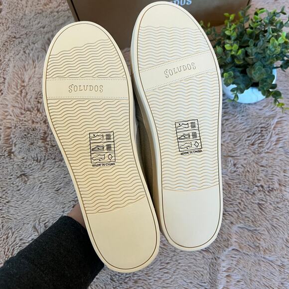 NEW Soludos Bondi Wave Embroidered Slip On Sneakers Size: 9.5 - Picture 11 of 14